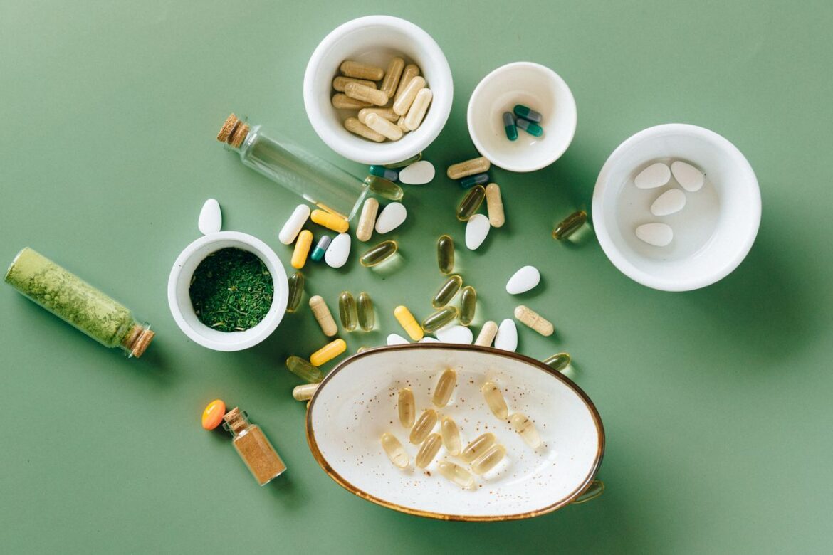 Various supplements for depression.