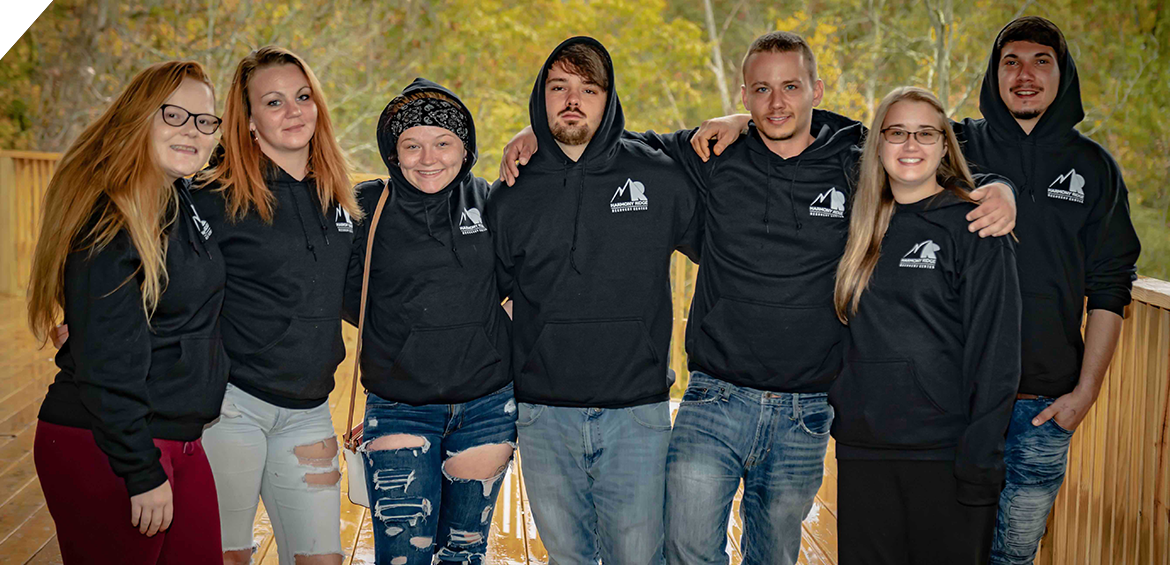 Harmony Ridge personnel providing rebt for addiction
