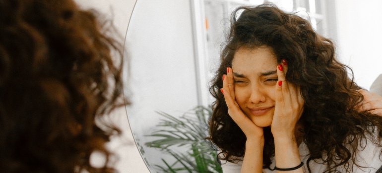 person feeling shameful shame and vulnerability