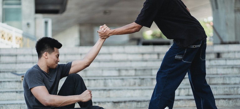 a helping hand
