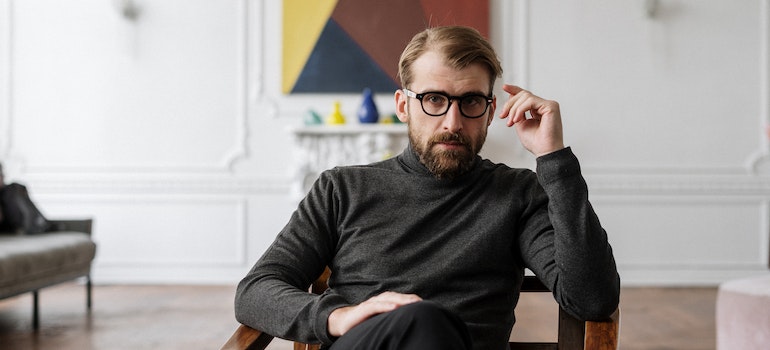 a man thinking about his mental state