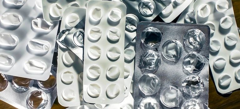 Empty pill foils