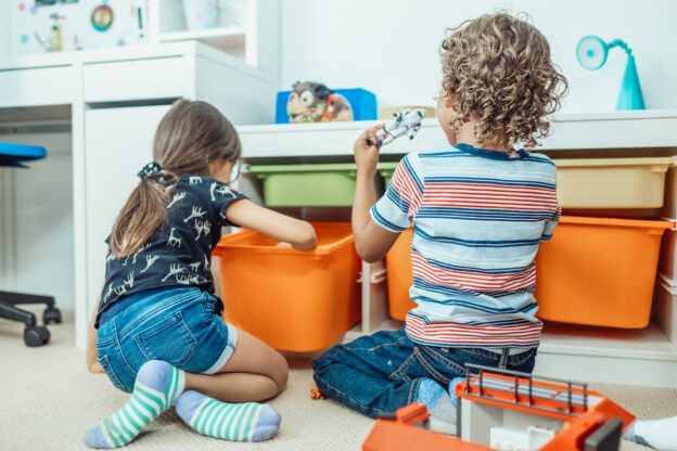 kids playing in foster care in Parkersburg WV