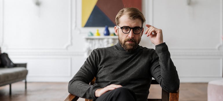 A therapist ready to start a session after debunking myths about marijuana's harmless reputation in West Virginia