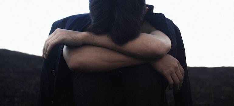 A person experiencing mental health issues after developing an addiction to marijuana