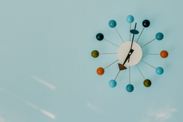 A clock on the wall representing How Long Does Drug Rehab in Charleston WV Take?