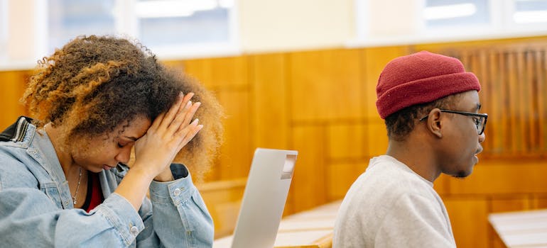 A student experiencing academic performance pressure, which leads to Ritalin addiction in West Virginia's youth