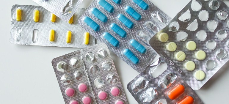 Different medication pills