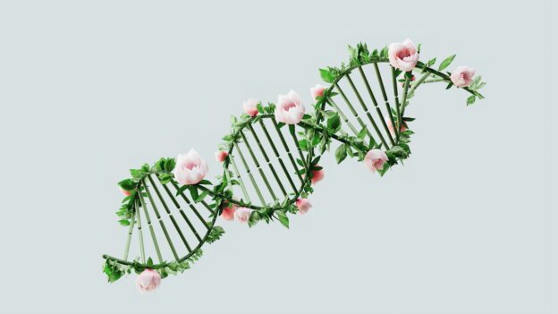 This picture symbolizes DNA and Are Some People Predisposed to Addiction?