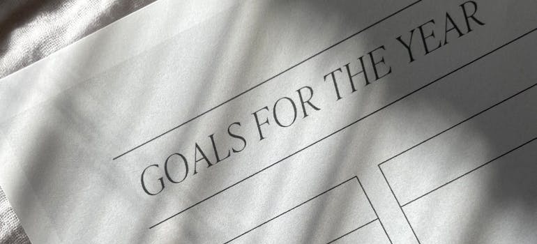 A notebook for setting realistic goals in addiction recovery in West Virginia