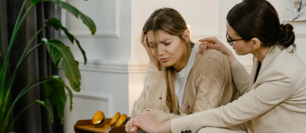 A psychotherapy session