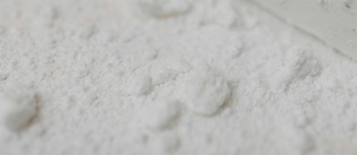 White powder symbolizing cocaine
