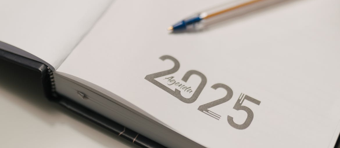Pen and a notebook.