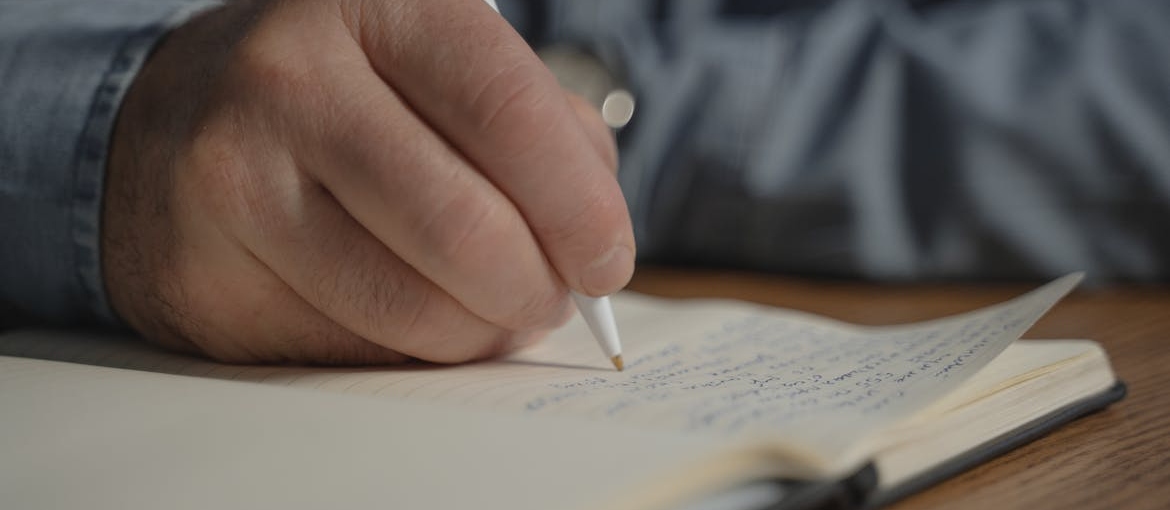 Person Writting Down Routine Building a Routine After Rehab in Charleston WV | Harmony Ridge ...